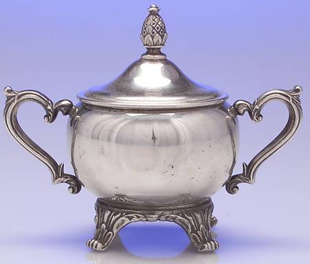 2061 (Silverplate, Hollowware) Sugar Bowl & Lid