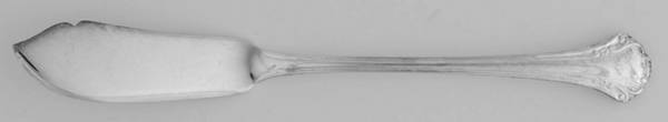 Berklery (Silverplate) Flat Handle Master Butter Knife
