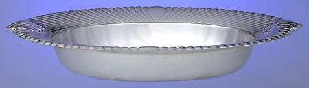 Wellington (Silverplate, Hollowware, Shells) 11" Oval Vegetable Bowl by International Silver