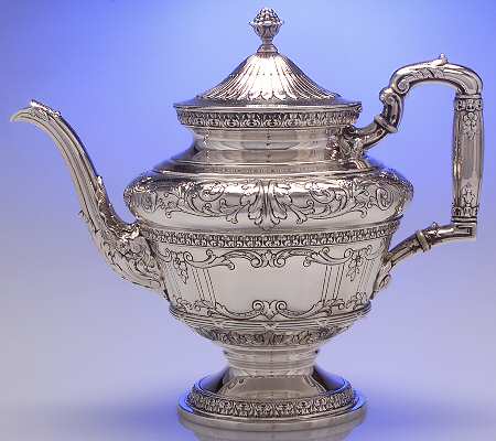 Marie Antoinette (Sterling, Hollowware) Teapot