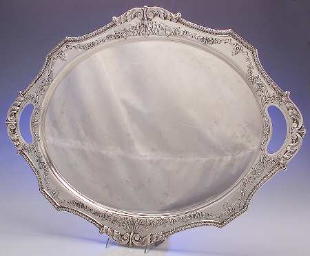 Marie Antoinette (Sterling, Hollowware) Large Waiter Tray
