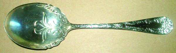 Hamilton Three (Silverplate) Solid Smooth Casserole Spoon