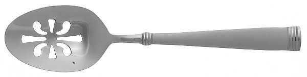 Palisades Frost (Stainless) Pierced Tablespoon (Serving Spoon)