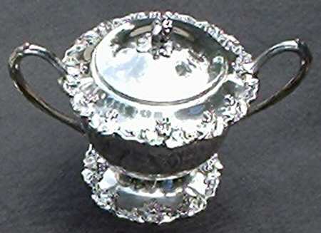85 (Silverplate, Hollowware) Sugar Bowl & Lid
