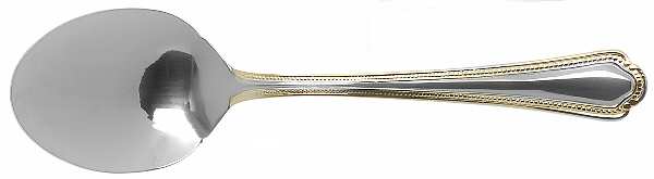 Colonial Bead (Stainless Goldacc) Sugar Spoon