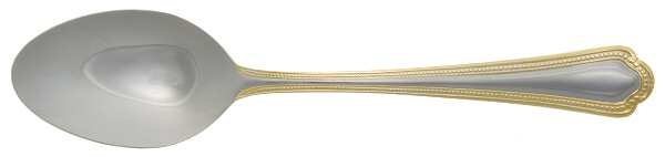 Colonial Bead (Stainless Goldacc) Place/Oval Soup Spoon