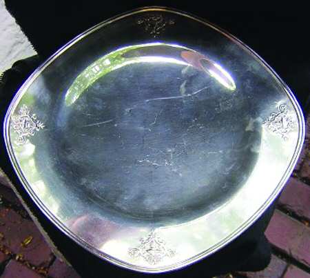 Princess (Silverplate Hollowware) Silverplate Footed Cake Plate