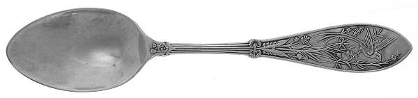 Bird (Silverplate, 1875) Place/Oval Soup Spoon