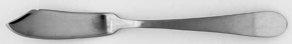 Ridgefield (Stainless, Satin) Flat Handle Master Butter Knife