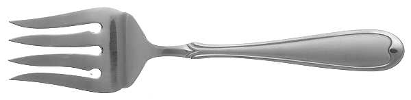Sumerset-Frosted (Stainless) Medium Solid Cold Meat Serving Fork