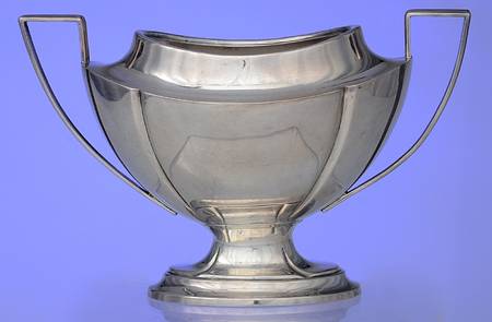 C301 (Sterling, Hollowware, Plain) Sugar Bowl No Lid