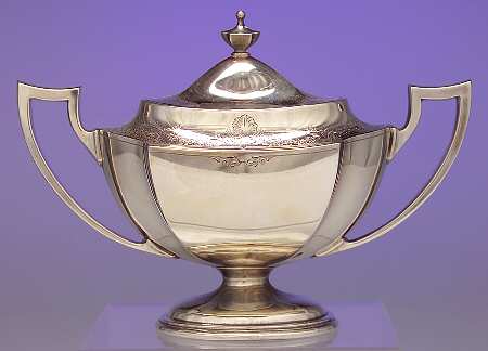 815A (Sterling, Hollowware) Sugar Bowl & Lid