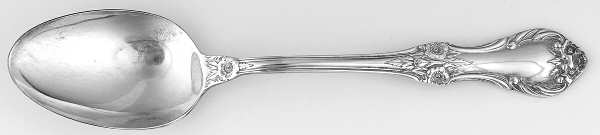 Wild Rose (Silverplate) Place/Oval Soup Spoon