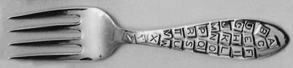 ABC (Sterling) Baby Fork