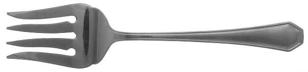 Beacon Hill (Stainless) Medium Solid Cold Meat Serving Fork