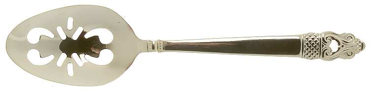 Sophia (Gold Electroplate) Pierced Tablespoon (Serving Spoon)