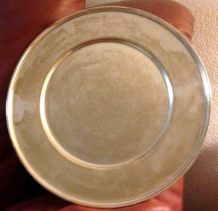 Lord Saybrook (Sterling, Hollowware) 10" Footed Sandwich Plate