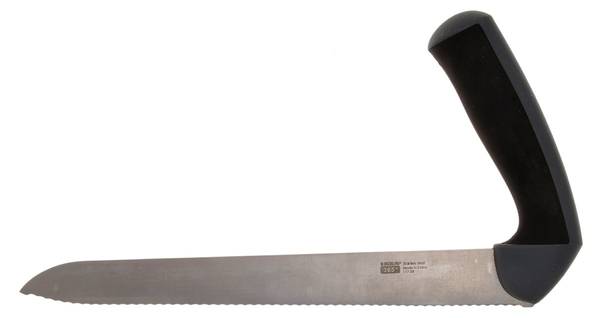 365+ (Stainless, Wide Flat Tip) Bread Knife with Stainless Blade