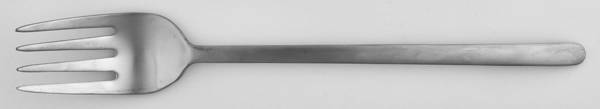 Data (Stainless) Solid Serving Fork