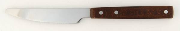 Rustik (Stainless, Wood) New French Solid Knife