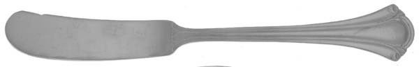 Resplendence (Stainless) Flat Handle Master Butter Knife