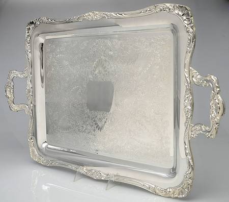 292 (Silverplate, Hollowware) 18" Waiter Tray