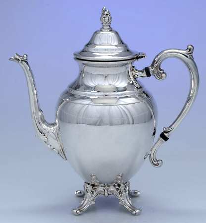 292 (Silverplate, Hollowware) Silverplate Coffee Pot