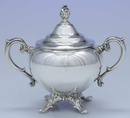 292 (Silverplate, Hollowware) Sugar Bowl & Lid