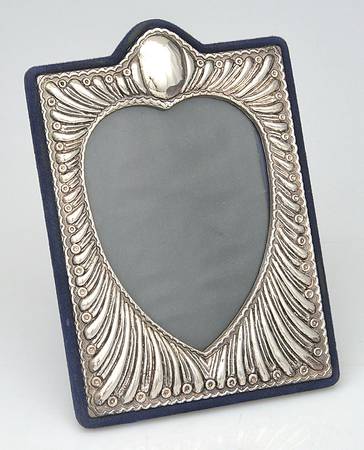 Silverplate Hollowware Frame-Holds 4" X 5"