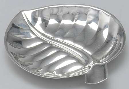 Tropical Leaf (Silverplate, Hollowware) Leaf Shape Bon Bon Bowl