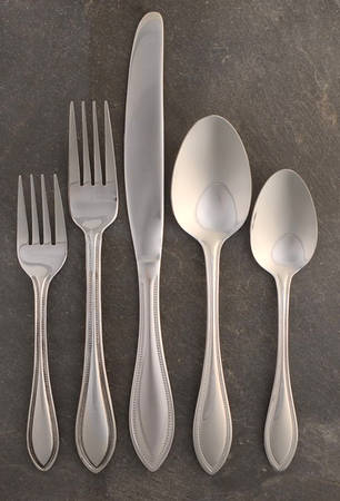 American Bead (Stainless, 18-0) 5 Piece Place Setting
