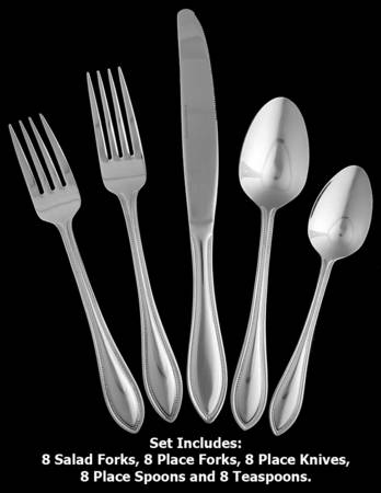 American Bead (Stainless, 18-0) 40 Piece Set