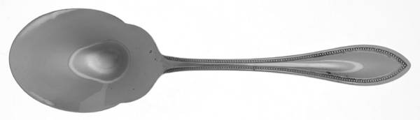 American Bead (Stainless, 18-0) Solid Salad Serving Spoon