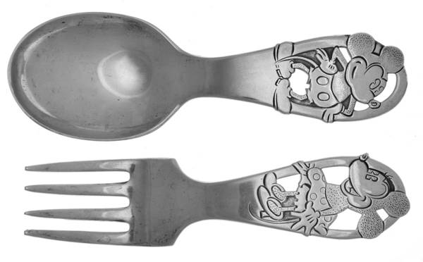 Mickey Mouse (Sterling) 2 Piece Baby Set (BFM2, BSM2)