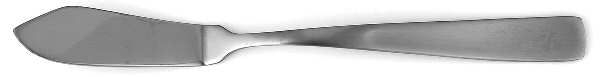 Satin Danford (Stainless) Flat Handle Master Butter Knife