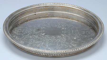 4372G (Silverlate, Hollowware) 14" Gallery Tray