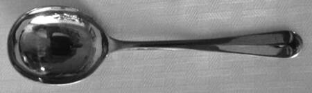 Queen Anne (Silverplate) Round Bowl Soup Spoon (Cream Soup)