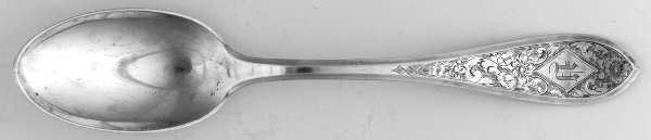John Winthrop-Engraved Monogram Teaspoon