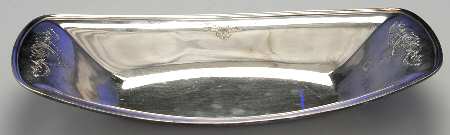 Adam (Silverplate, Hollowware) 12" Bread Tray
