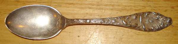 Flower of the Month (Sterling) Teaspoon