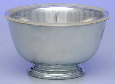 Paul Revere Bowl (Silverplate) 8" Paul Revere Bowl & Plastic Liner