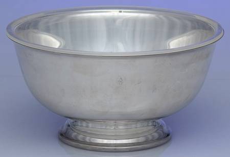 Paul Revere Bowl (Silverplate) 8" Paul Revere Bowl & Plastic Liner