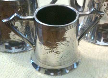 476 (Silverplate, Hollowware) Sugar Bowl & Lid