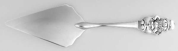 INS536 (Silverplate) Solid Pastry Server