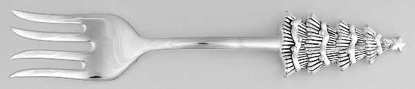 INS536 (Silverplate) Solid Serving Fork