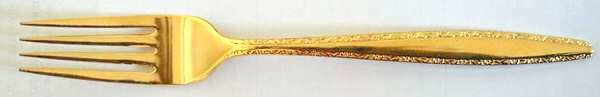 Golden Fascination (Stainless, Gold Electroplate) Fork