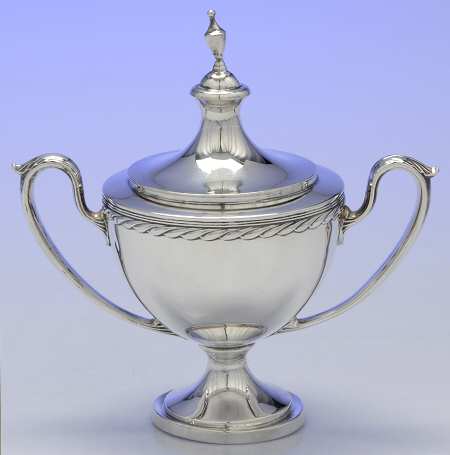 B330 (Sterling, Hollowware) Sugar Bowl & Lid