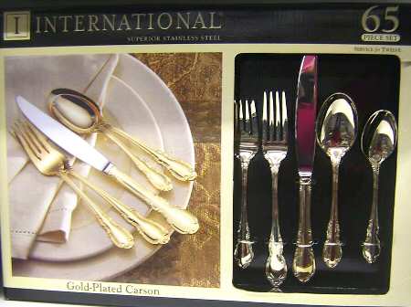 Carson (Gold Electroplate) by International Silver