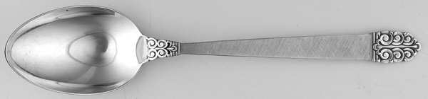 Northern Lights (Sterling, 1946, Burnished) Tablespoon (Serving Spoon)