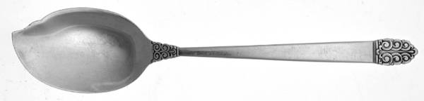 Northern Lights (Sterling, 1946, Burnished) Large Solid Jelly Server by International Silver